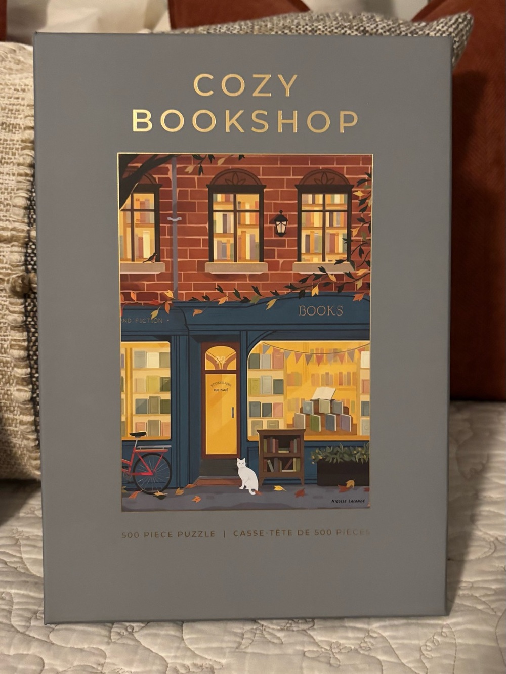 Cozy Bookshop Hobbry Puzzle